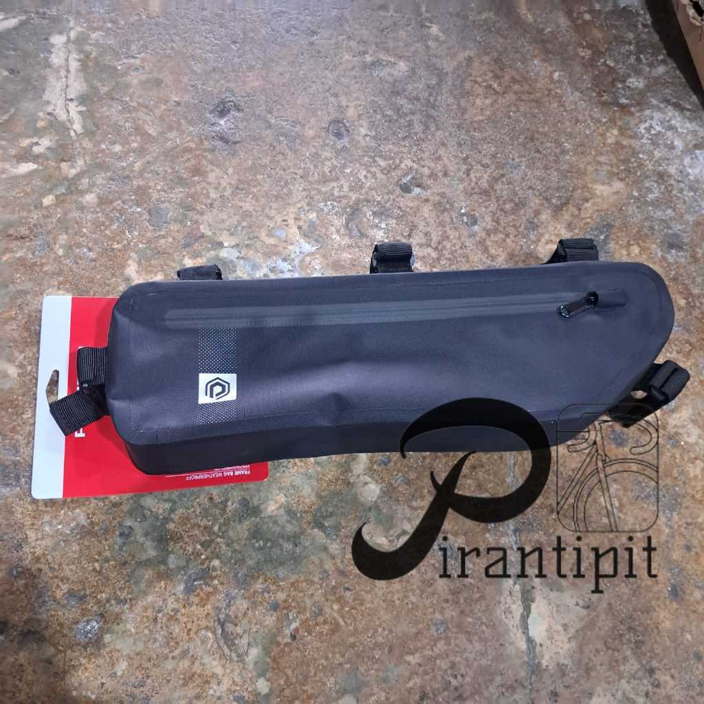 Tas Frame Bag Polygon 3,5l Weatherproof Tas sepeda Tas frame Tas longride Ultracycling / tas bentang