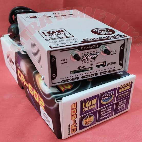 Cr602.ampli walet cr602 caberawit.amli kiya cr602