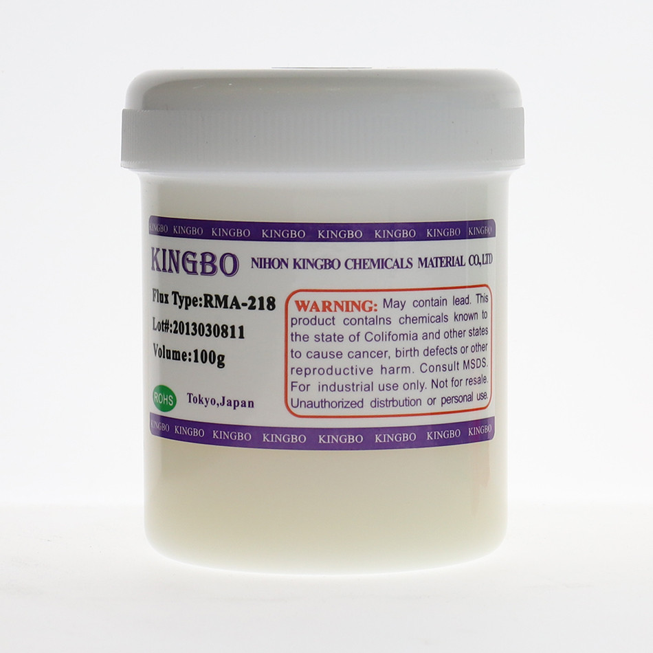 Kingbo RMA218 bga Solder Flux Paste Solder 100g for SMT Reballing