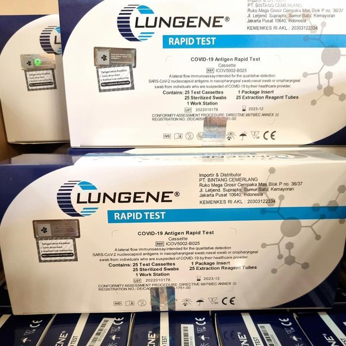 Clungene Biru AKL Antigen Isi 25 Test TERLARIS