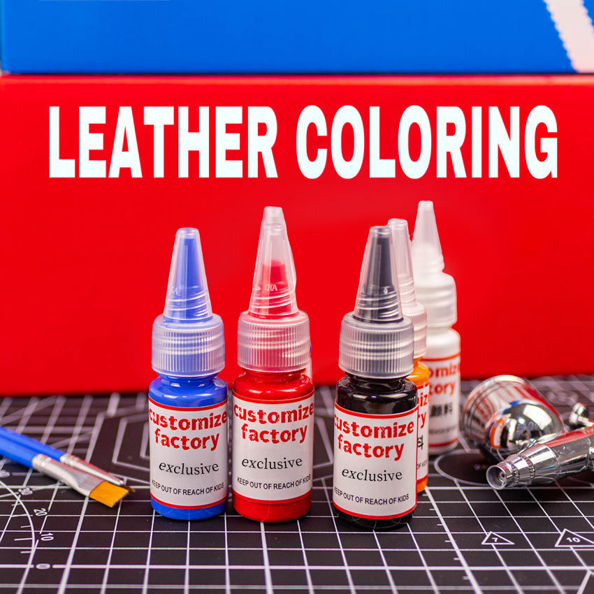 Cat Kulit - Leather Paint - Cat Tas Kulit Mengelupas - Acrylic Leather Paint - Cat Sepatu Kulit