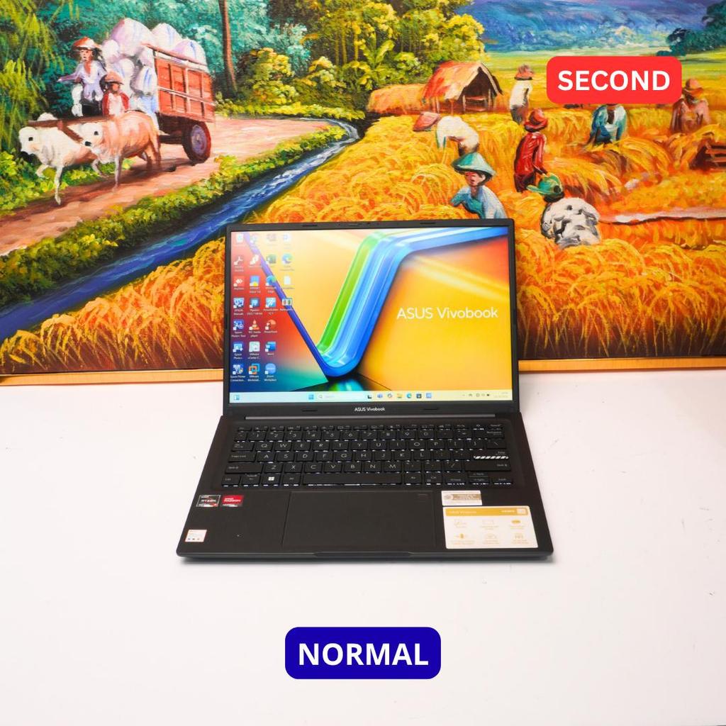 ASUS VIVOBOOK M1405YA AMD RYZEN 7 7730U RAM 16 GB (14") - LAPTOP SECOND ORIGINAL SINAR MUTIARA CELL