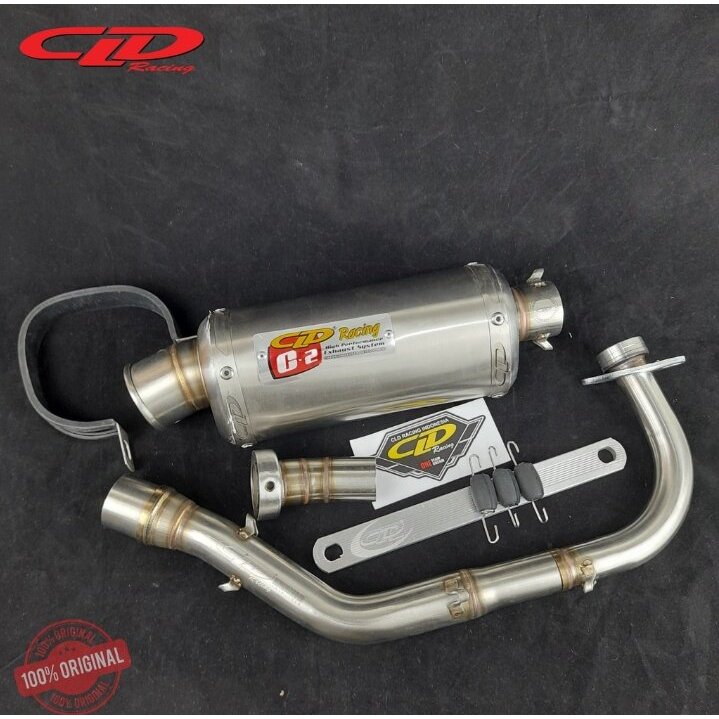 CLD RACING KNALPOT TYPE C2 ORIGINAL LIVE