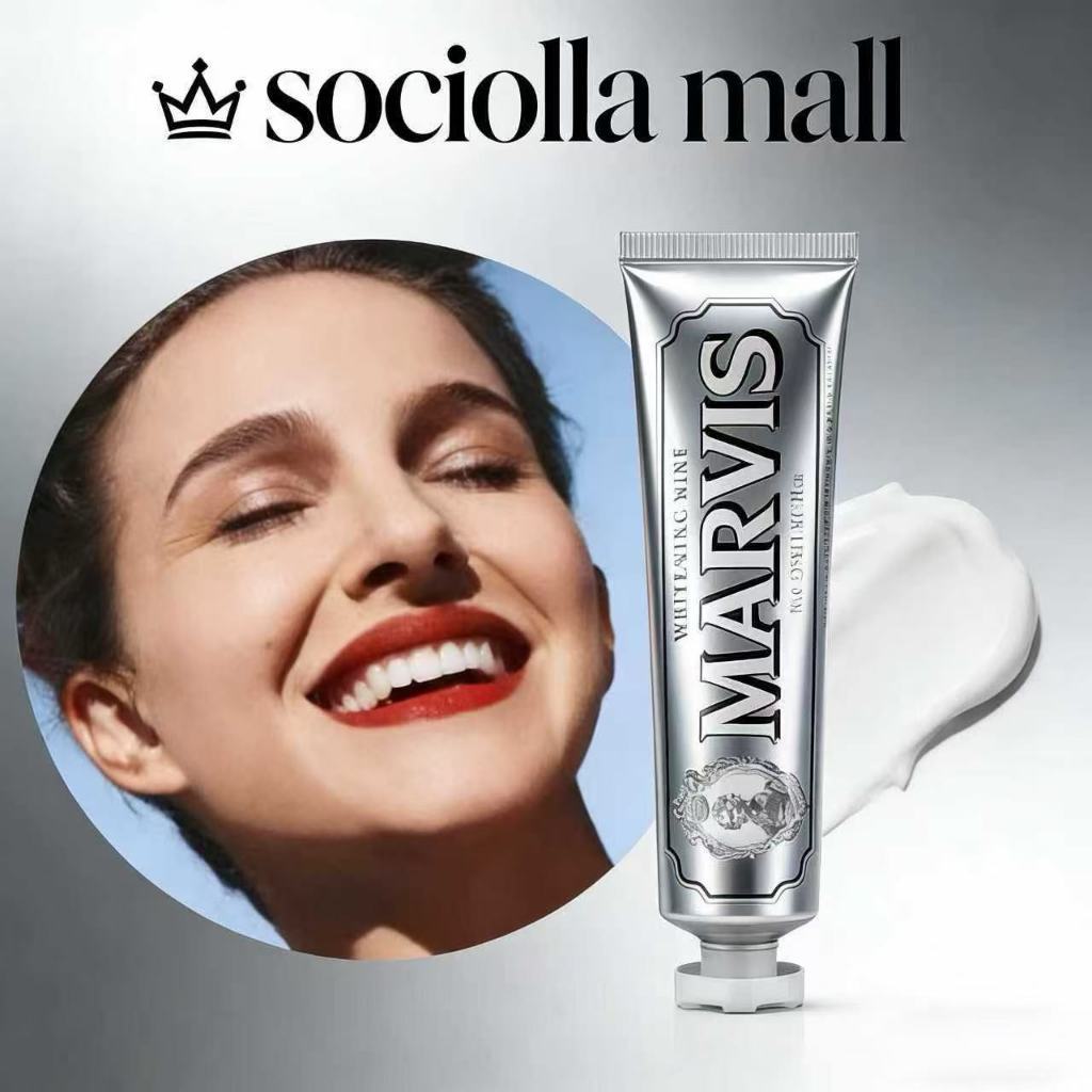  PROMO TERBARU  [ Italia Original ]mar vis Whitening mint toothpaste 85ML Pencerah Anti Noda Rokok P