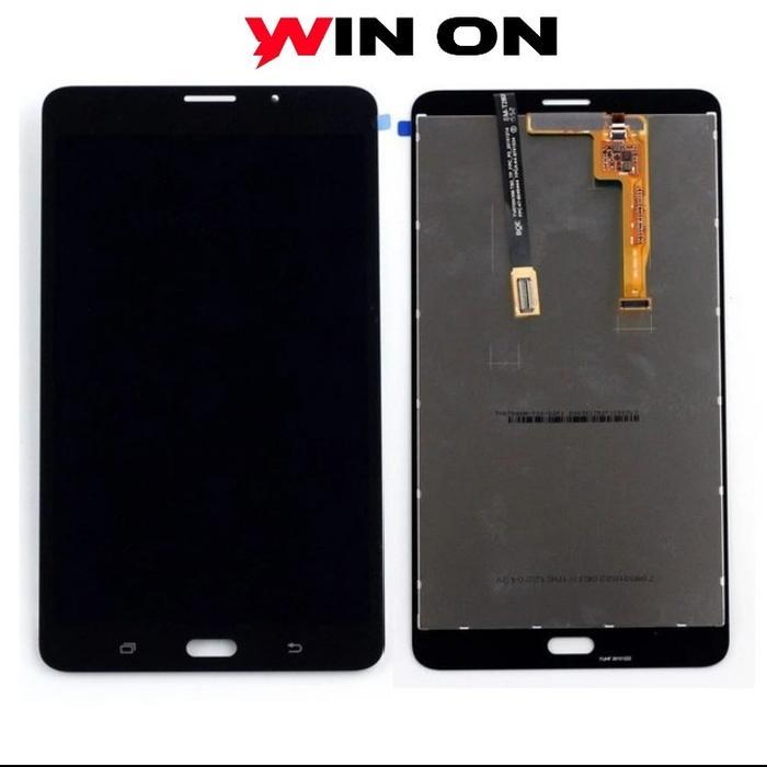 1SET LCD TAB SAMSUNG T285 GALAXY TAB A6 TAB A7" 2016 ORIGINAL BLACK - Putih