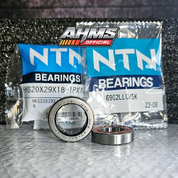 SET Bearing Laher Bambu Pulley Belakang Vario 150 125 PCX 150 160 ADV BeAT Scoopy - NTN ORIGINAL