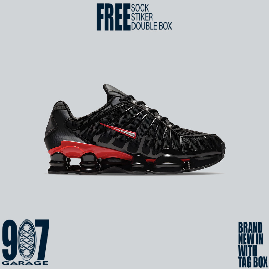 Nike Shox TL 'Black Univerity Red
