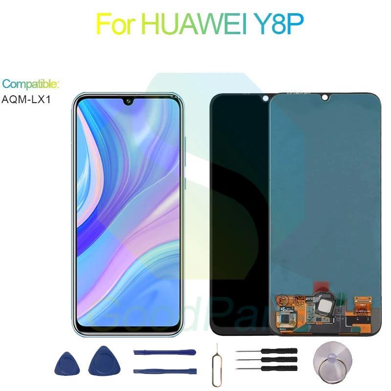 For HUAWEI Y8P LCD splay Screen 6.3" AQM-LX1 Y8P Touch gitizer Assembly Replacement