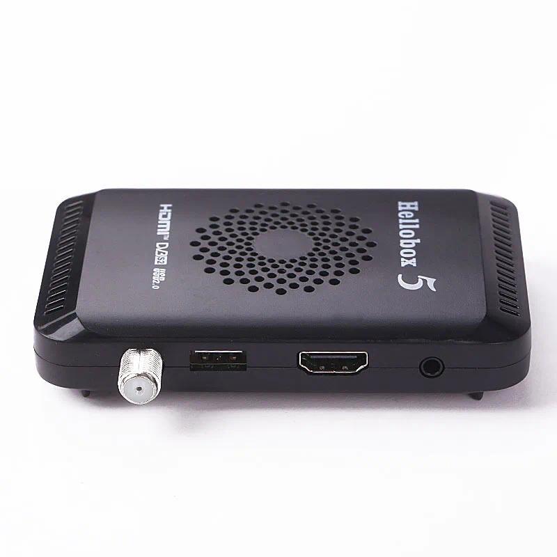 Hellobox 5 Satellite TV Receiver H.265 DVB Player Hellobox 6 CCCAM Support IPTV WiFi DVB-S2 S2X T2/C
