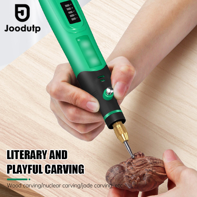 GILISHOP JOODUTP Gerenda Listrik Bor Mini 12V DC 15000 RPM Mini Drill Electric Engraver Grinder Geri
