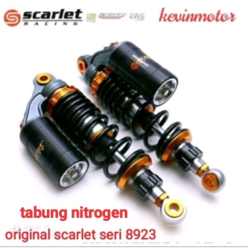 280/320/340/360/380 MM 100% ORIGINAL SCARLET 8923 SHOCK ABSORBER SHOCKBREAKER BLKG TABUNG ATAS NITRO