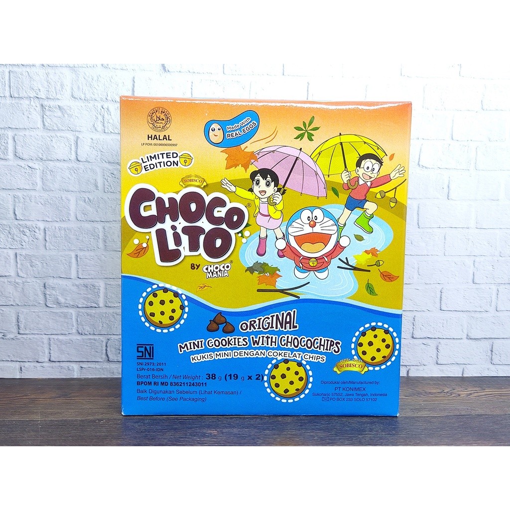 CHOCO LITO MINI COOKIES 38GR ALL VARIAN