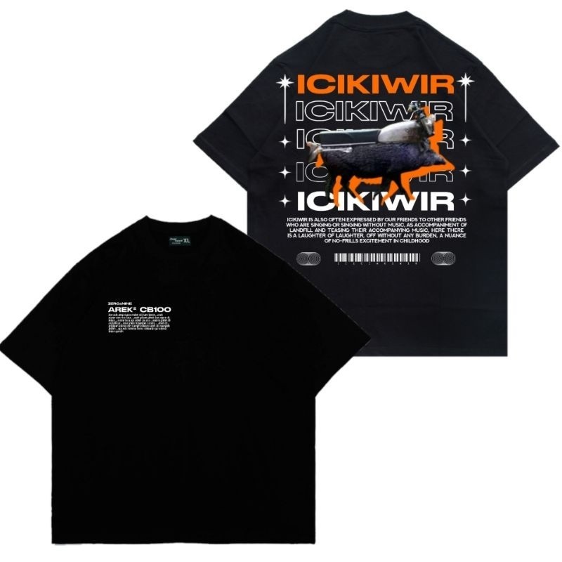 Kaos ICIKIWIR GANK V3 T-Shirt Kaos Pria Wanita Racing CrazySpeed ~ FREE STIKER