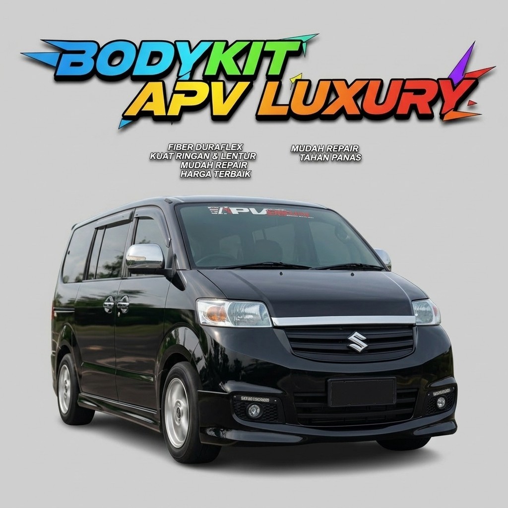 BUMPER BEMPER bodykit depan suzuki apv 2005 2006 2007 bumper/bemper apv luxury2