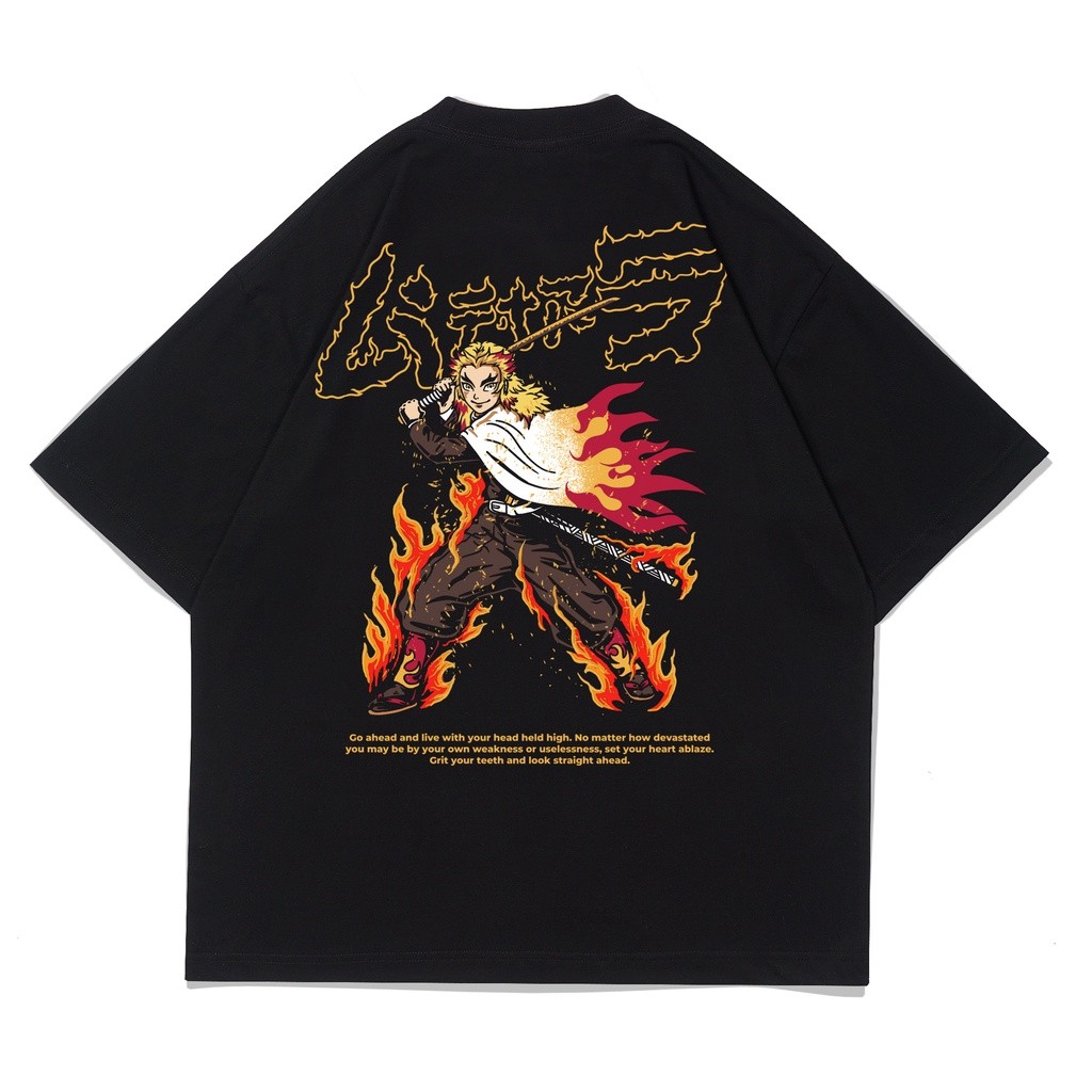 T-SHIRT | OVERSIZE | RENGOKU | BLACK | AFTERSUNDAYS