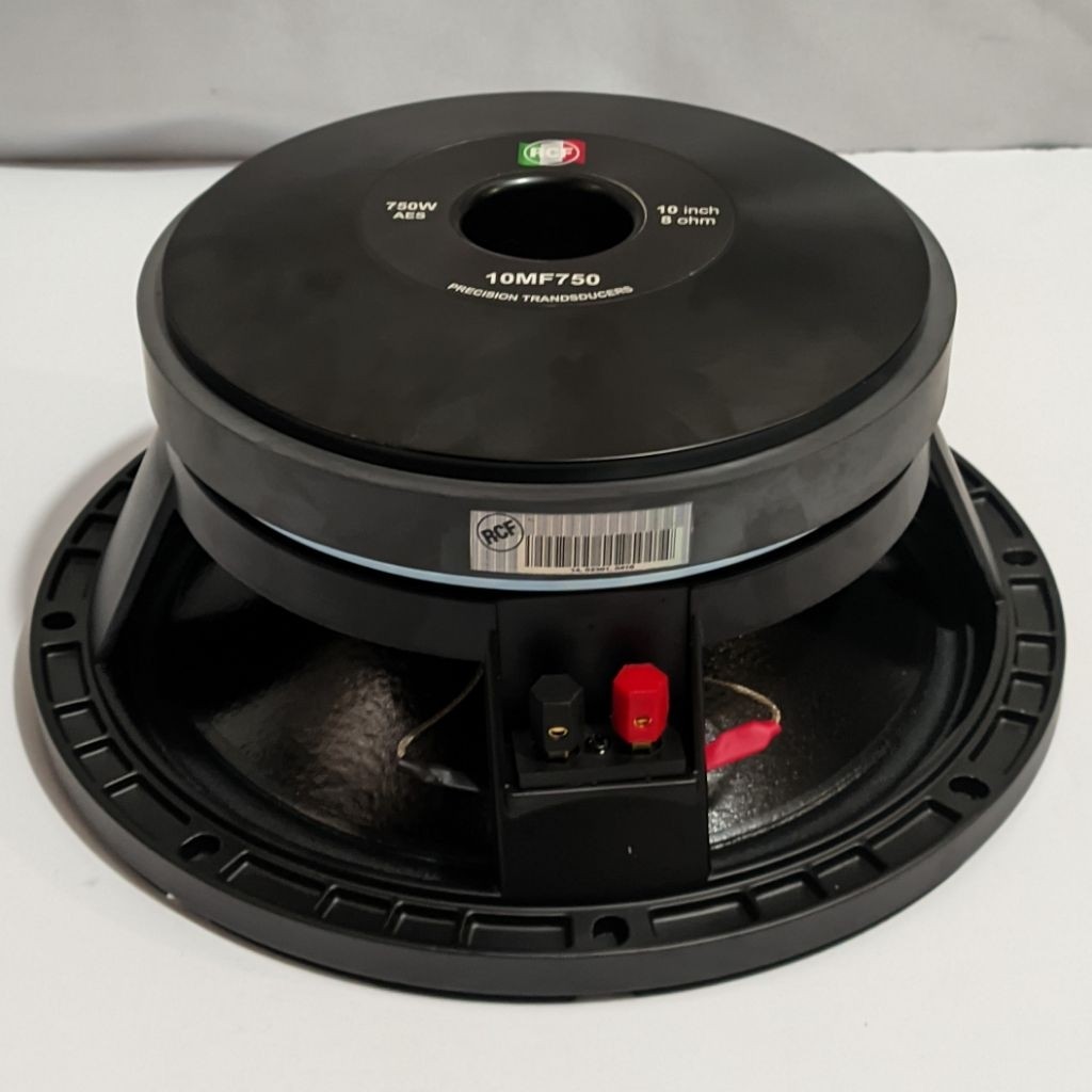 Speaker 10 Inch RCF 10MF750 ITALY VC 3 In / RCF 10MF750 Original Daun Coating
