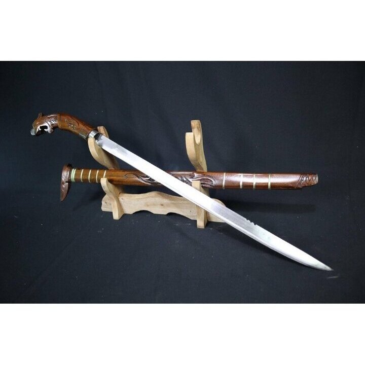 LN89 GOLOK SEMBELIH PANJANG SUPERR TJMMM COD Golok Sembelih Hewan Macan Panjang 80cm baja per super 