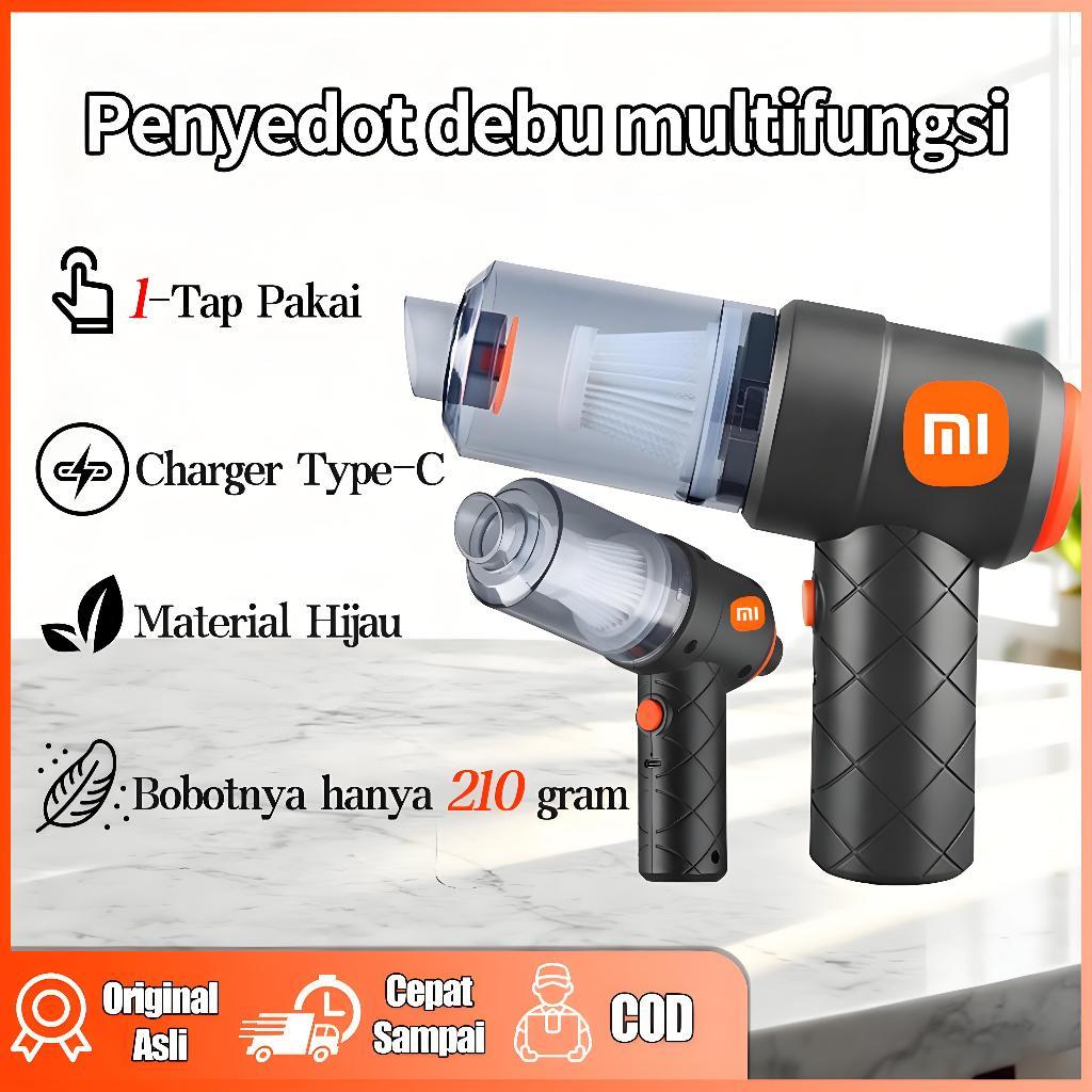 ( rosamond17.murah ) [Vacuum Portable Mini 210g]  Penyedot Debu Kecil untuk Rumah & Mobil - Baterai 