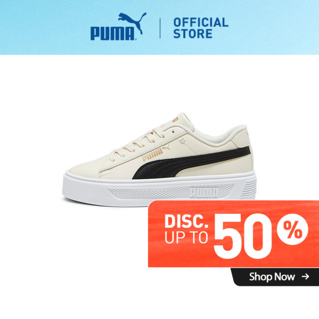 PUMA Sepatu Sneaker Wanita Smash Platform v3