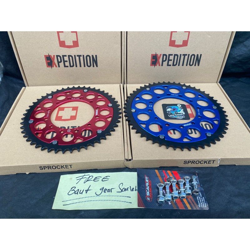 Gear Belakang Expedition Original Cnc Klx 150 Dtracker 150 Gir Klx 150 gear Klx 150 Gir Dtracker 150
