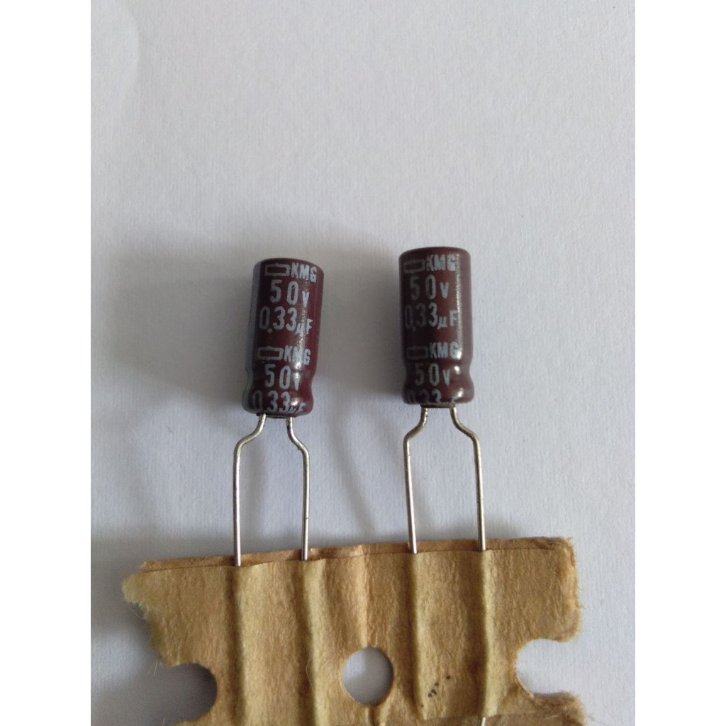 CAPACITOR ELKO 0.33 UF 50 V ELKO 0.33 UF 50 V