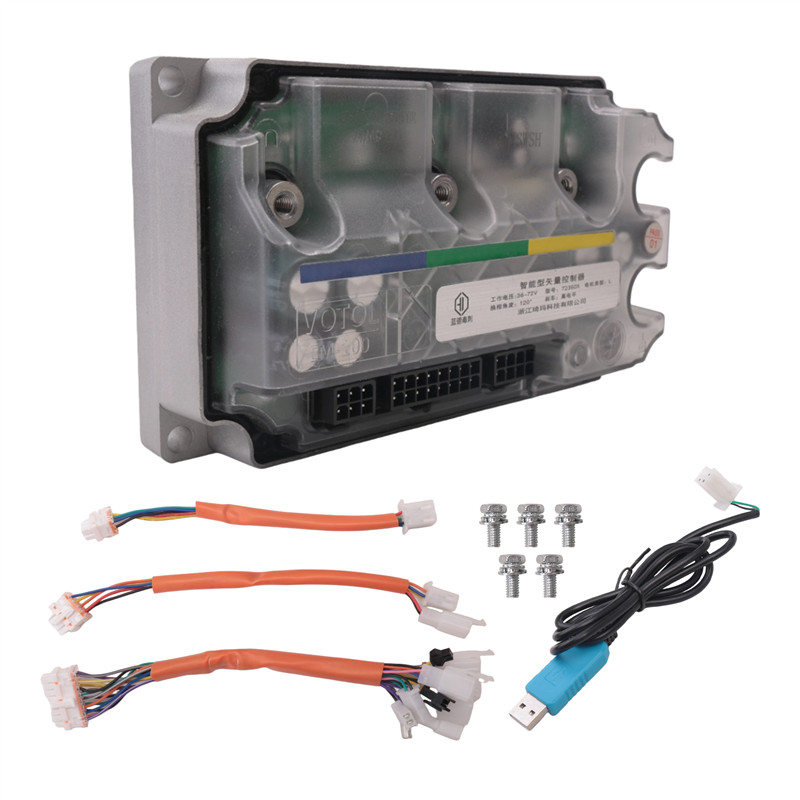 CACEBrushless DC Controller DC Motor Controller Motorcycle Brushless DC Controller EM100GTS 72360S B
