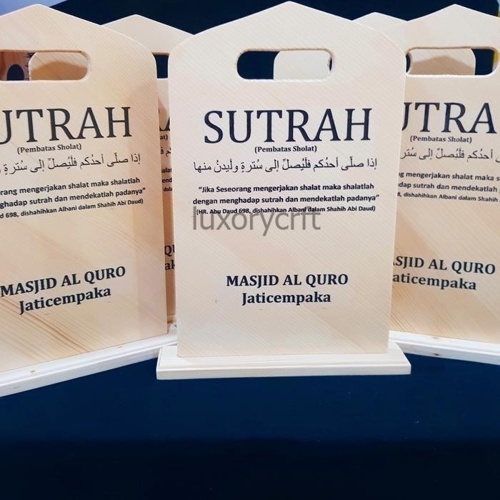 sutroh pembatas shof sholat sutrah LC4354 MK33