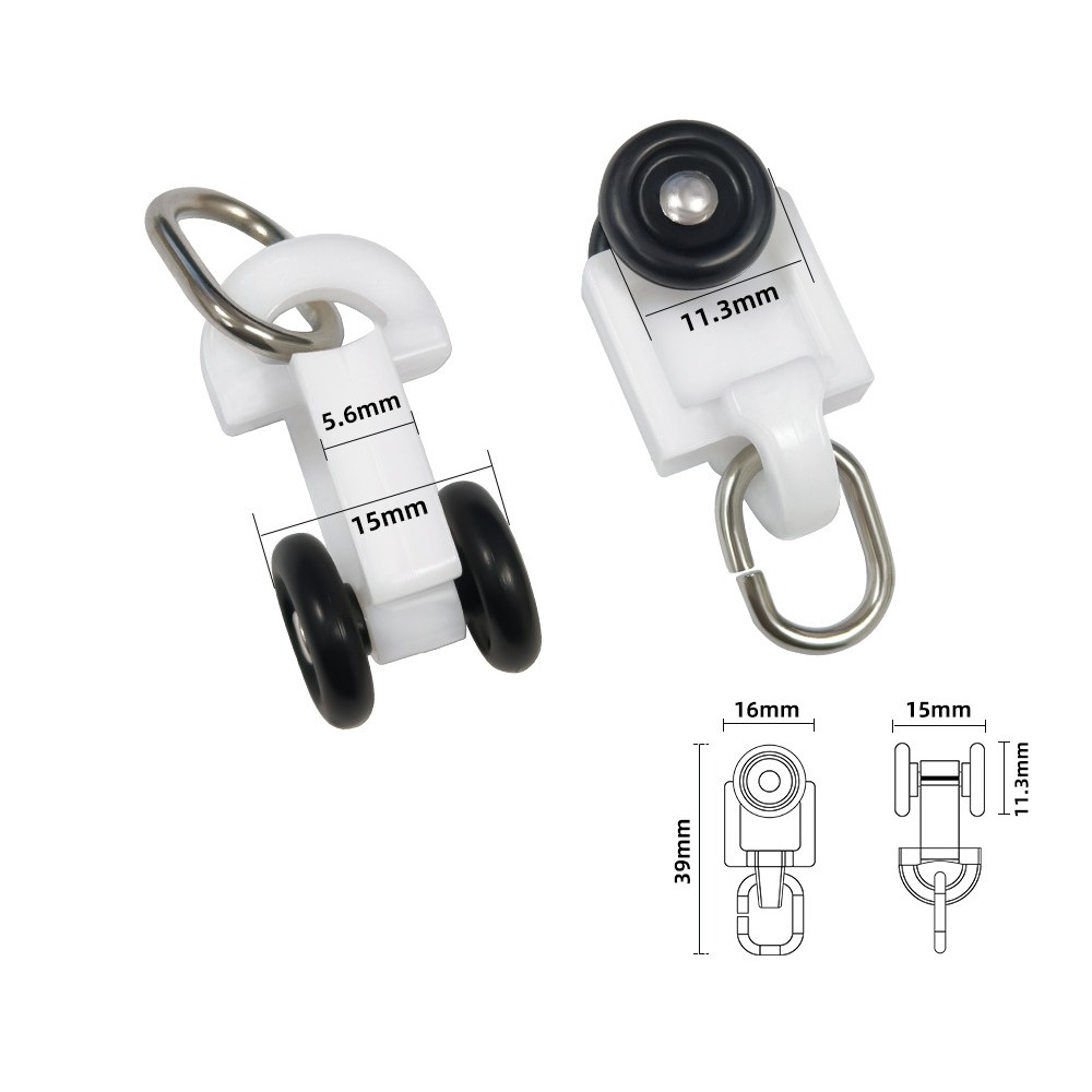 OneSmart Smart Curtain Runners Hooks for Tuya Curtain Rails