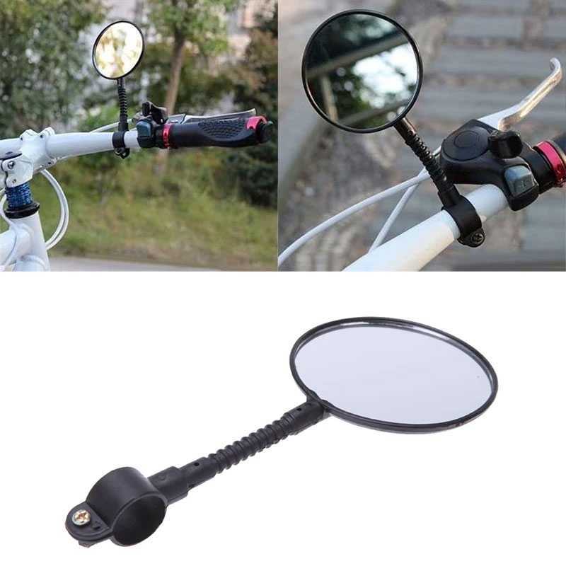 Kaca Spion Sepeda 1 PCS / Bike Blindspot Mirror / Rearview Mirror Sepeda untuk MTB Roadbike Lipat BM