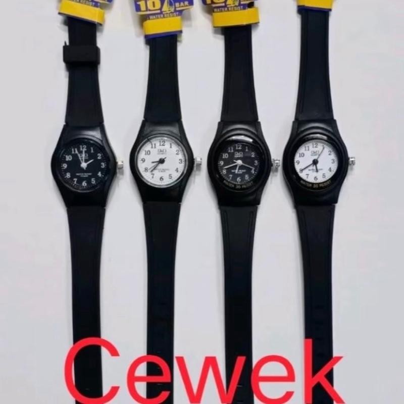 JAM TANGAN WANITA FULL HITAM KECIL SIMPLE DAN MODIS
