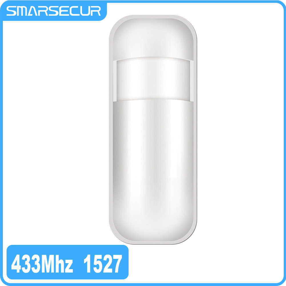 Smarsecur 433MHz Wireless PIR Infrared Motion Sensor for GSM WiFi Home Alarm System PIR Motion Senso