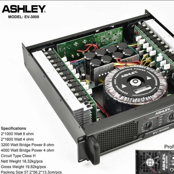 POWER ASHLEY EV3000 BARU/ASHLEY EV3000