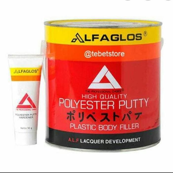 Dempul Alfagloss 3kg,Alfagloss galon