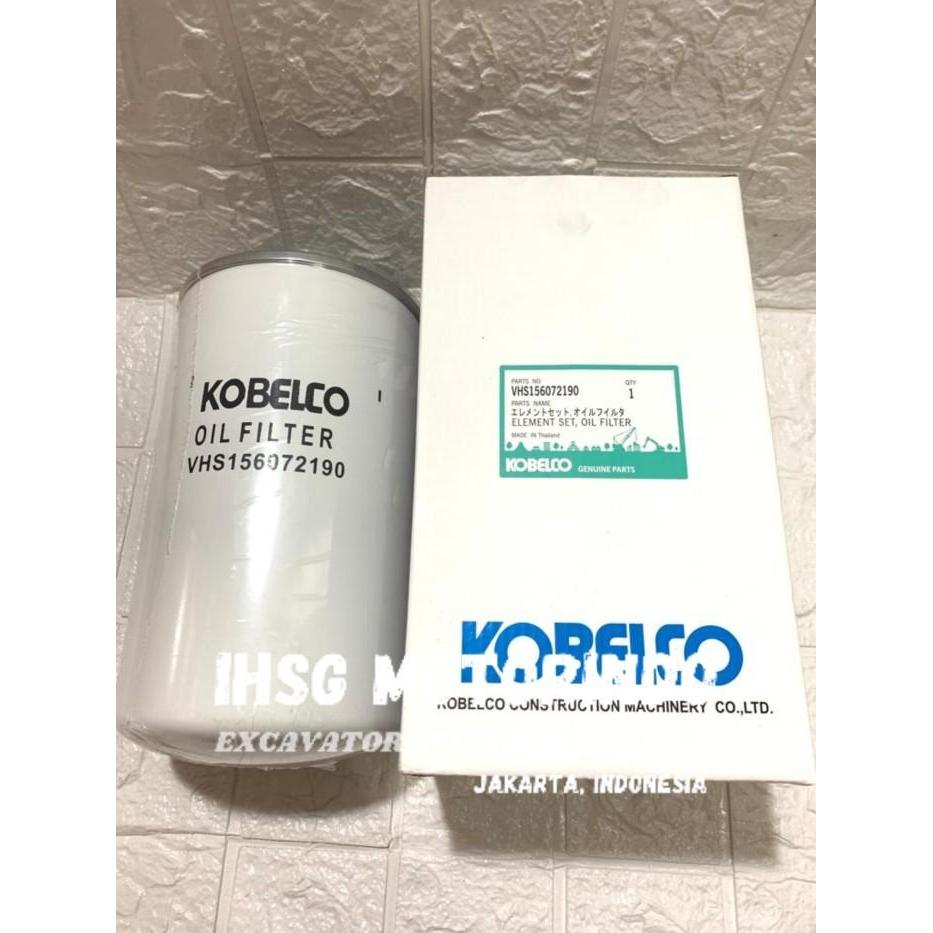 VHS156072190 Oil Filter Oli Sk200-8 SK200 8 Kobelco