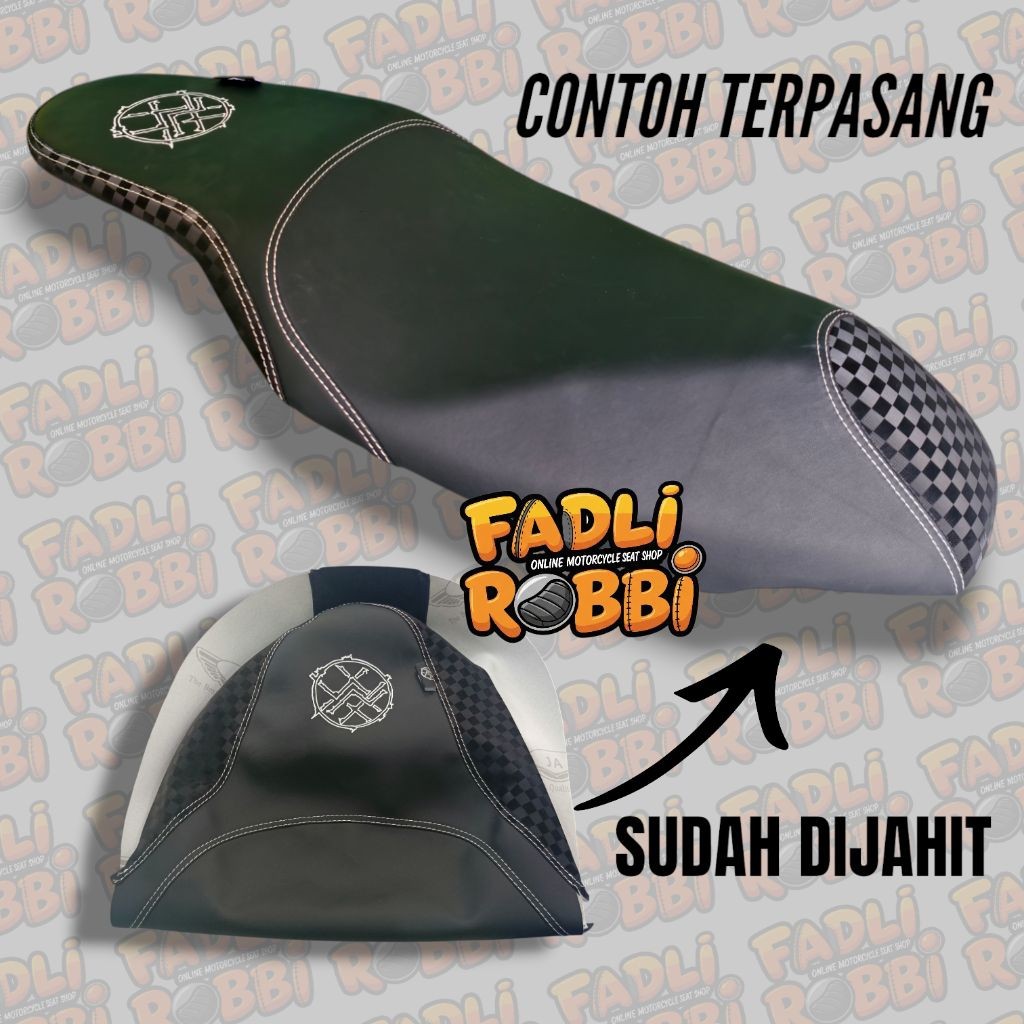 Kulit jok motor VENOM Sarung jok motor beat / vario 125 / vario 150 / vario / scoopy / genio / pcx /