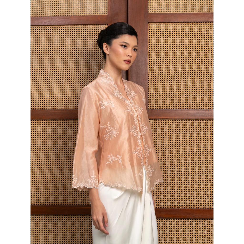 Kartinis - Nirmala - Atasan Sheer Embroidered Kebaya Classic