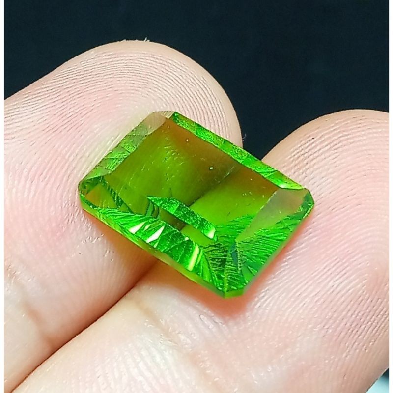 PERMATA MOLDAVITE TEKTITE LOSETONE ASLI