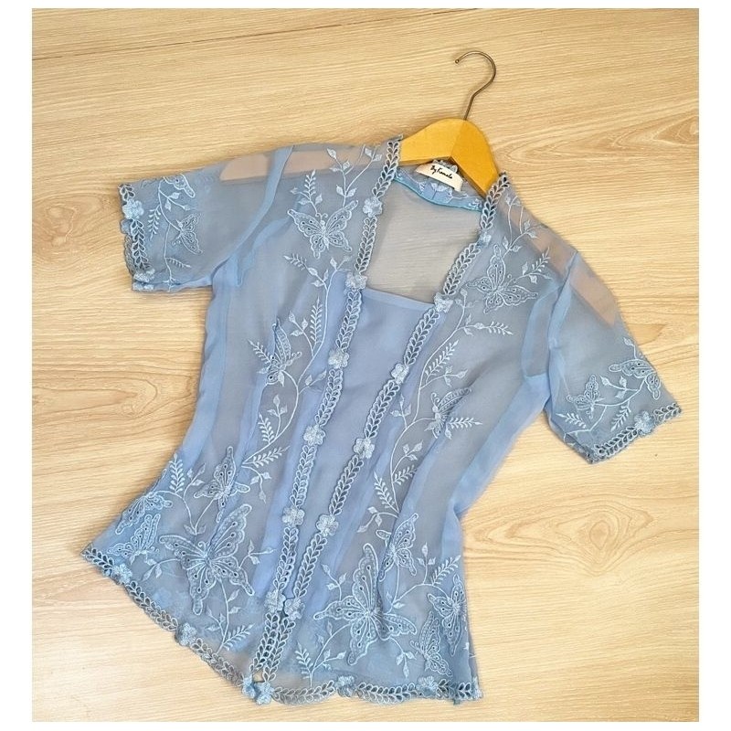 kebaya sifon bordir