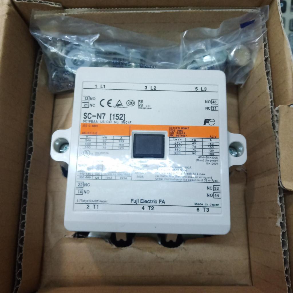 Contactor/kontaktor FUJI SC-N7 200A ORIGINAL