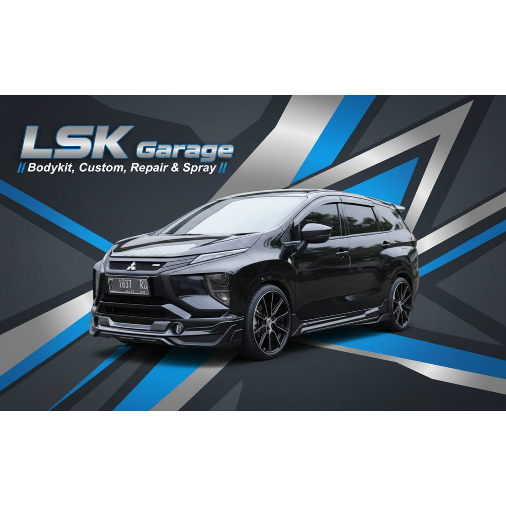 (Garansi) Bodykit Xpander Mdp2 Duraflex Foxy Hitam