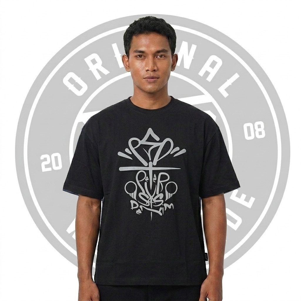 Peter Says Denim Tshirt - Vandal Black