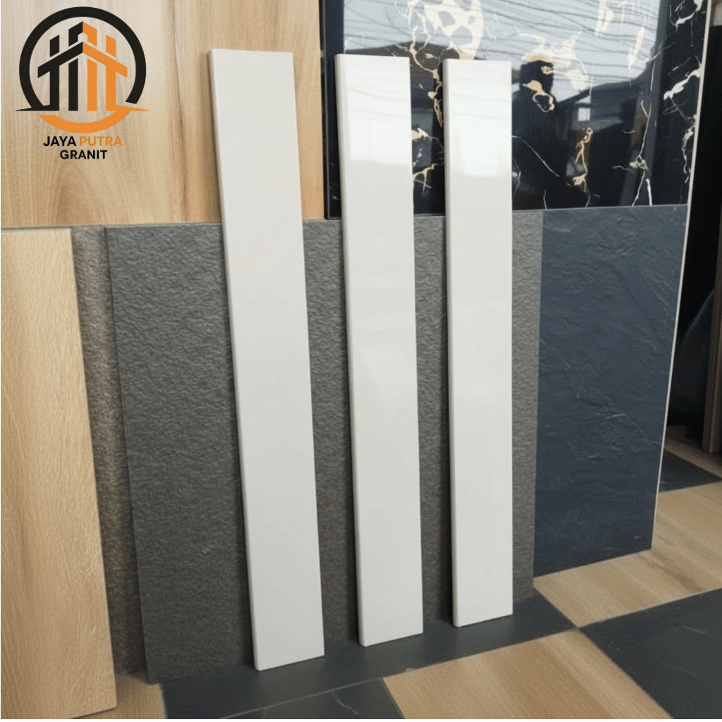 List Granit 10x60 10x80 Cream Polos Bavel Mewah Plint Keramik Lantai Dinding Granite Tile Rapi Murah