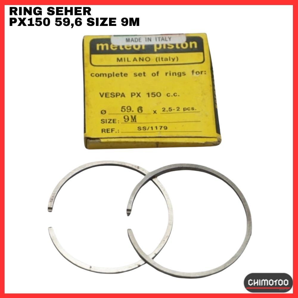 Ring Seher Vespa  PX150 59,6 SIZE 9M