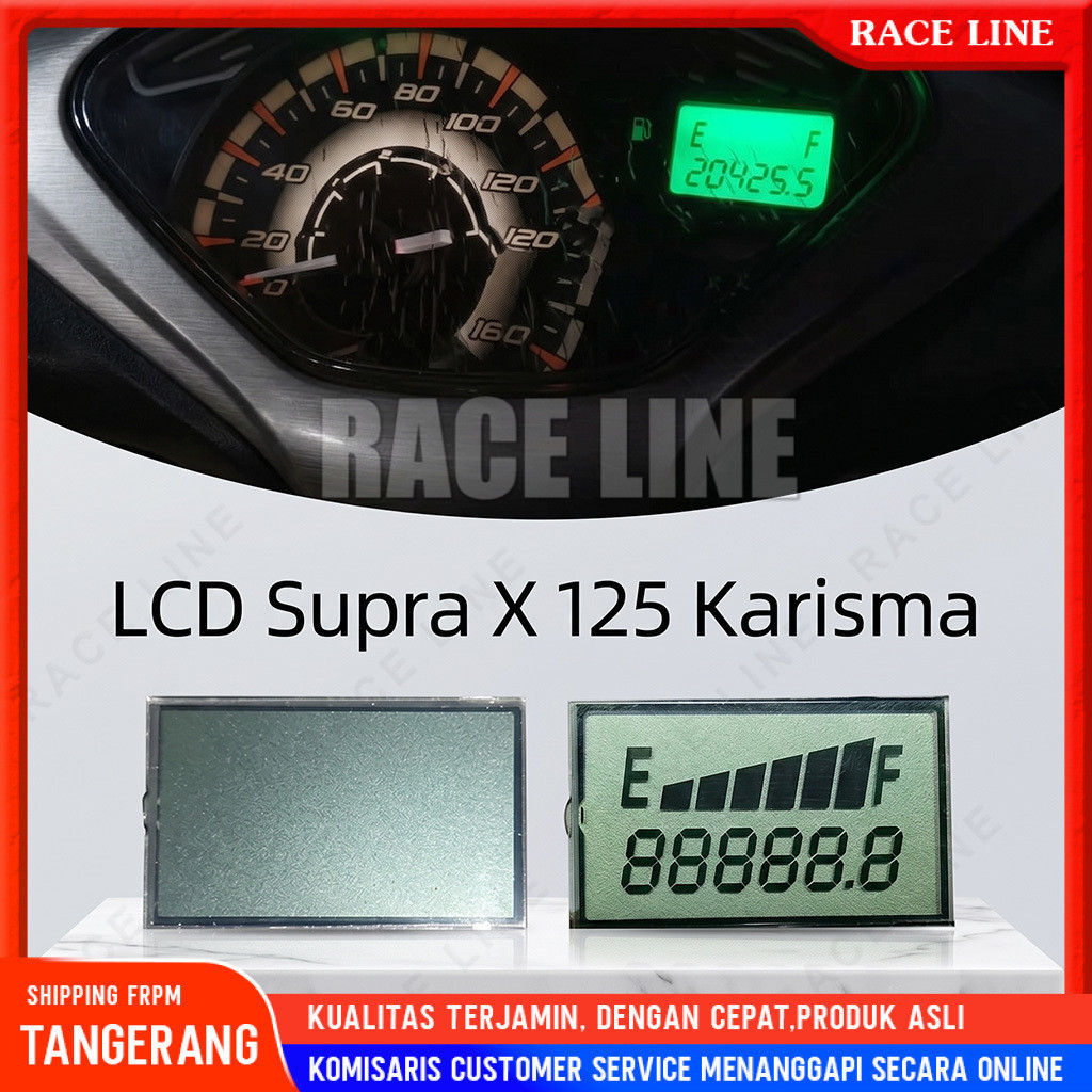 lcd spedometer Supra x 125 karisma