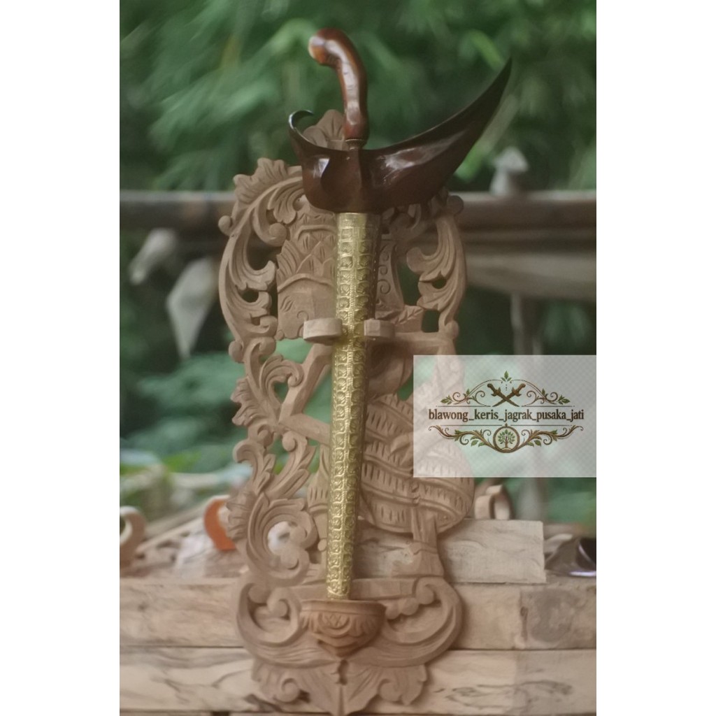 blawong rak jagrak keris motif krisna ukiran jepara halus hrg murah RI