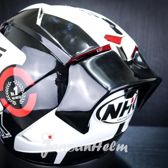 Best Seller SPOILER 3D HELM NHK GP1000 | BLACK - BLACK DOFF | AKRILIK GP1000 - BLACK