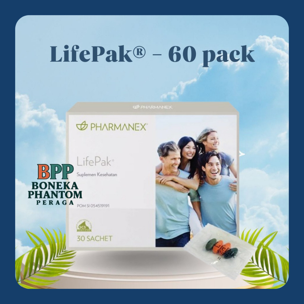 Nu Skin Pharmanex LifePak – Multivitamin Premium untuk Energi & Imun