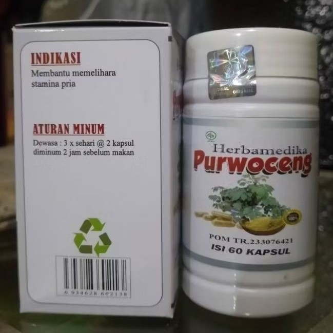 HERBAL PURWOCENG KAPSUL ISI 60