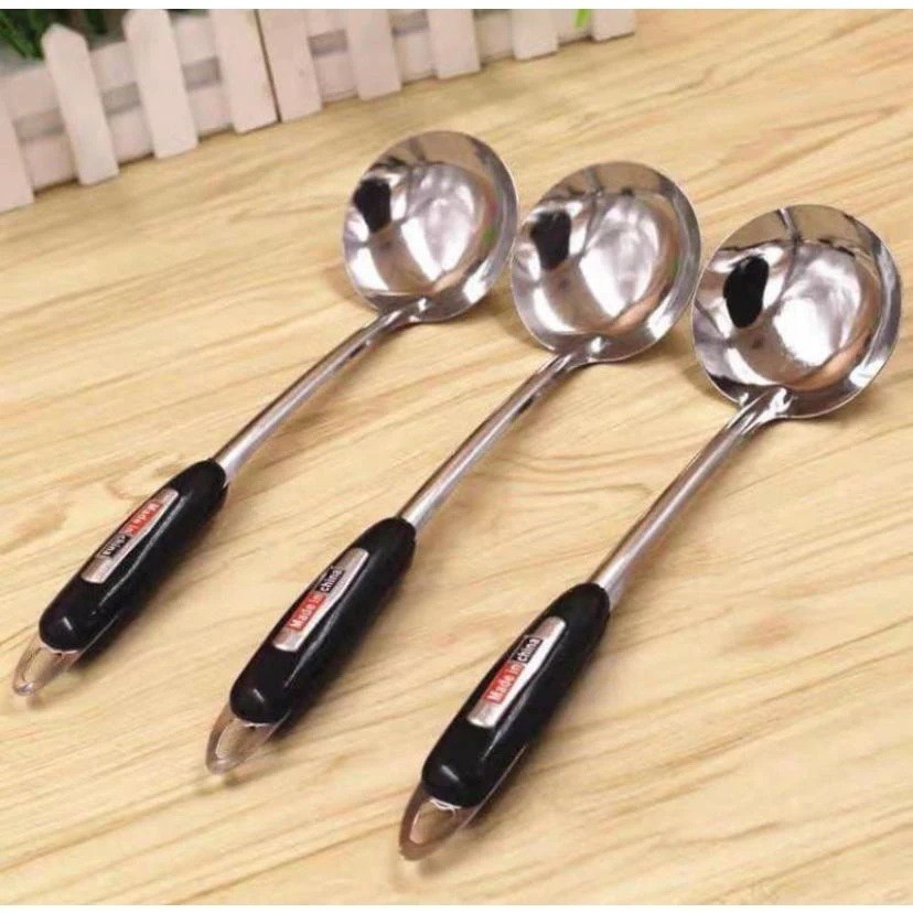 Irus Sop Tanggung  - Irus Sayur Warna & Hitam - Irus BIasa Stainless Steel Murah Murah ,..,