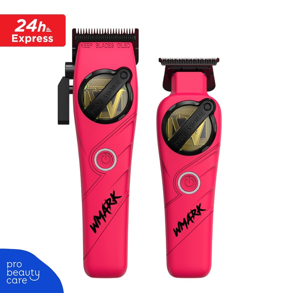 Wmark - NG8613 KIT Alat Cukur Rambut Clipper Trimmer - Wmark 8613 Professional Haircut Kit Rechargea